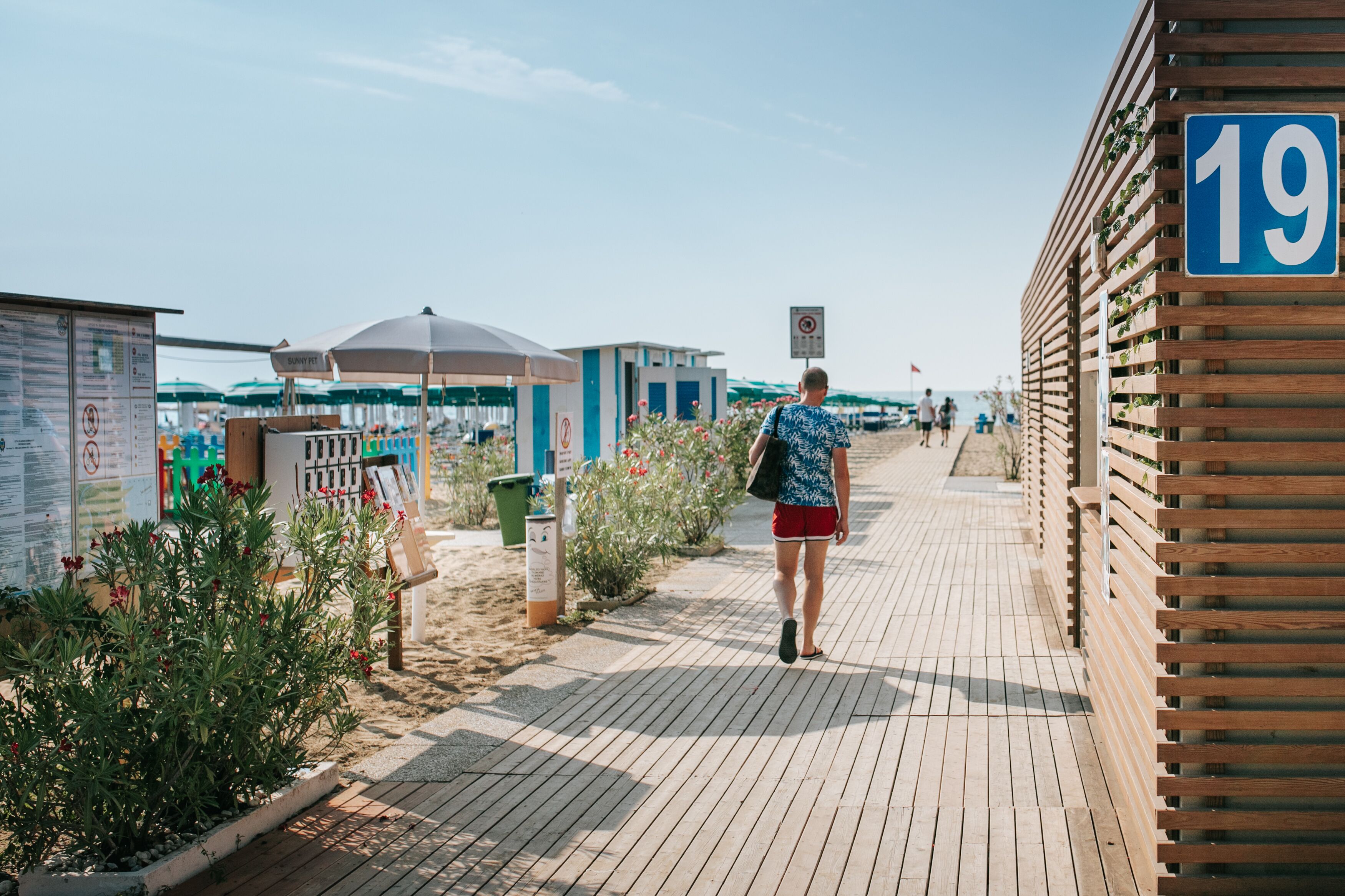 private beach nearby, white sand