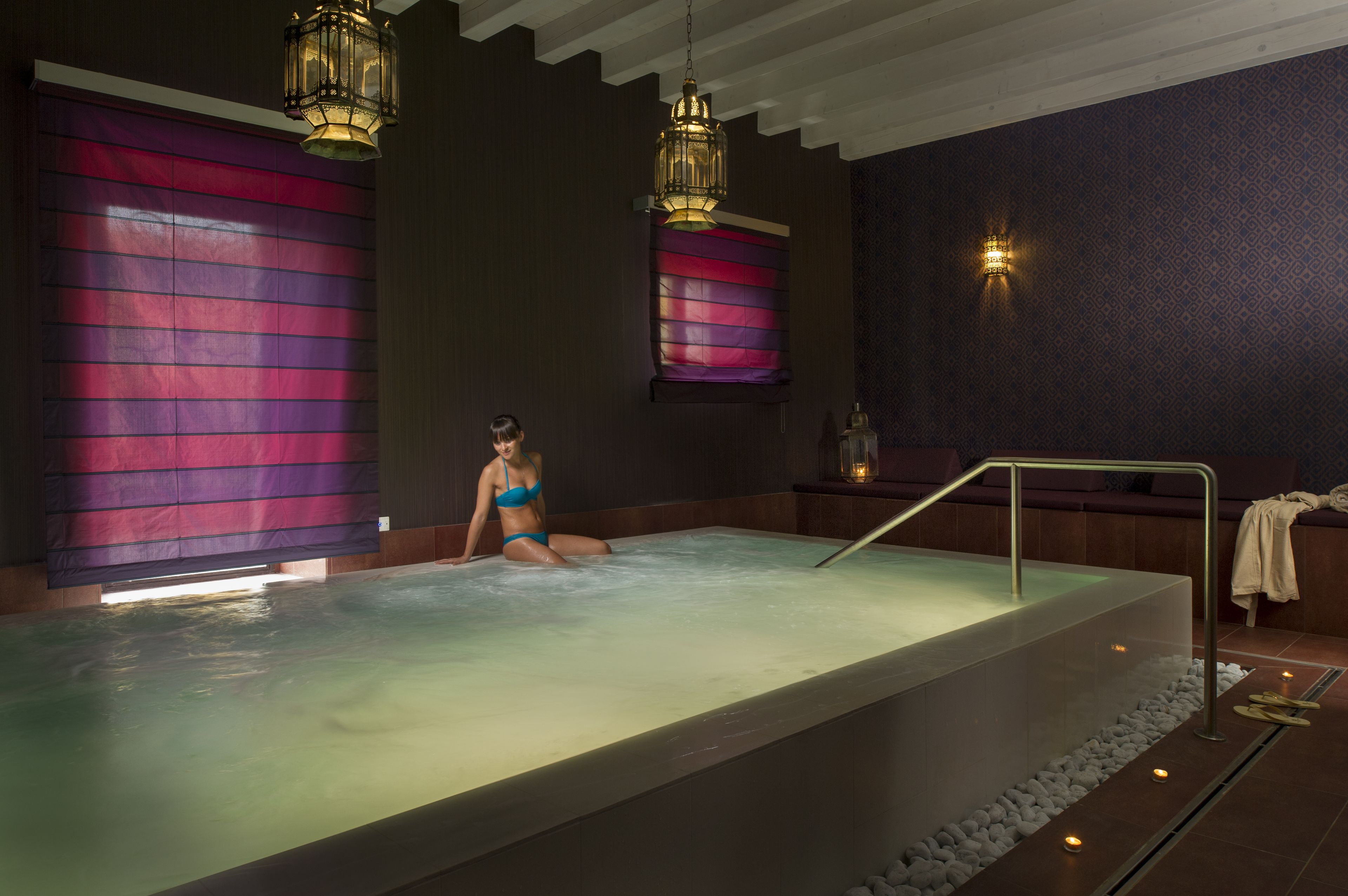 Sauna, Whirlpool, Dampfbad, Türkisches Bad/Hamam, Körperbehandlungen