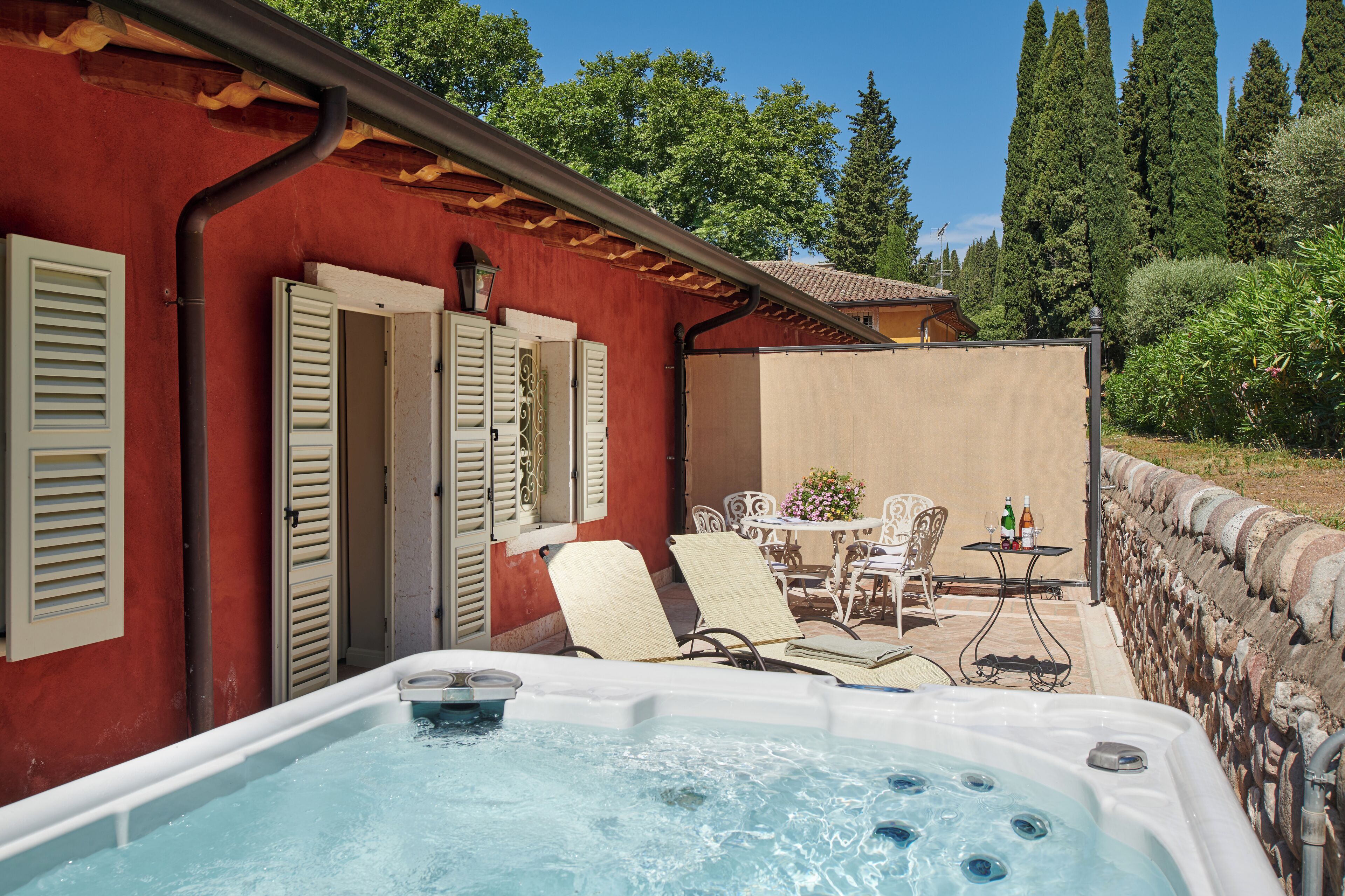 豪華套房, 山景 | 露台/庭院