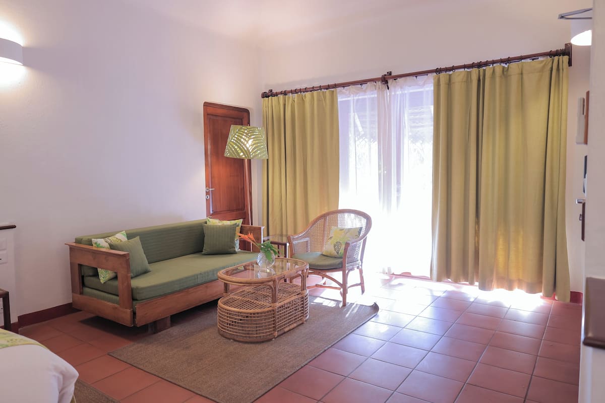 villa, private pool, garden area | 1 bedroom, premium bedding, minibar, in-room safe