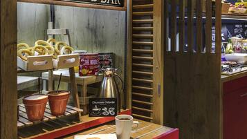 Daily buffet breakfast (EUR 10.50 per person)