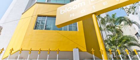 Framhlið gististaðar