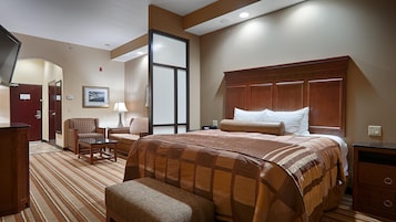 Premium bedding, pillowtop beds, in-room safe, desk