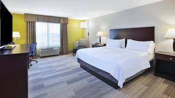 Standard Room, 1 King Bed | Desk, blackout drapes, iron/ironing board, free cribs/infant beds