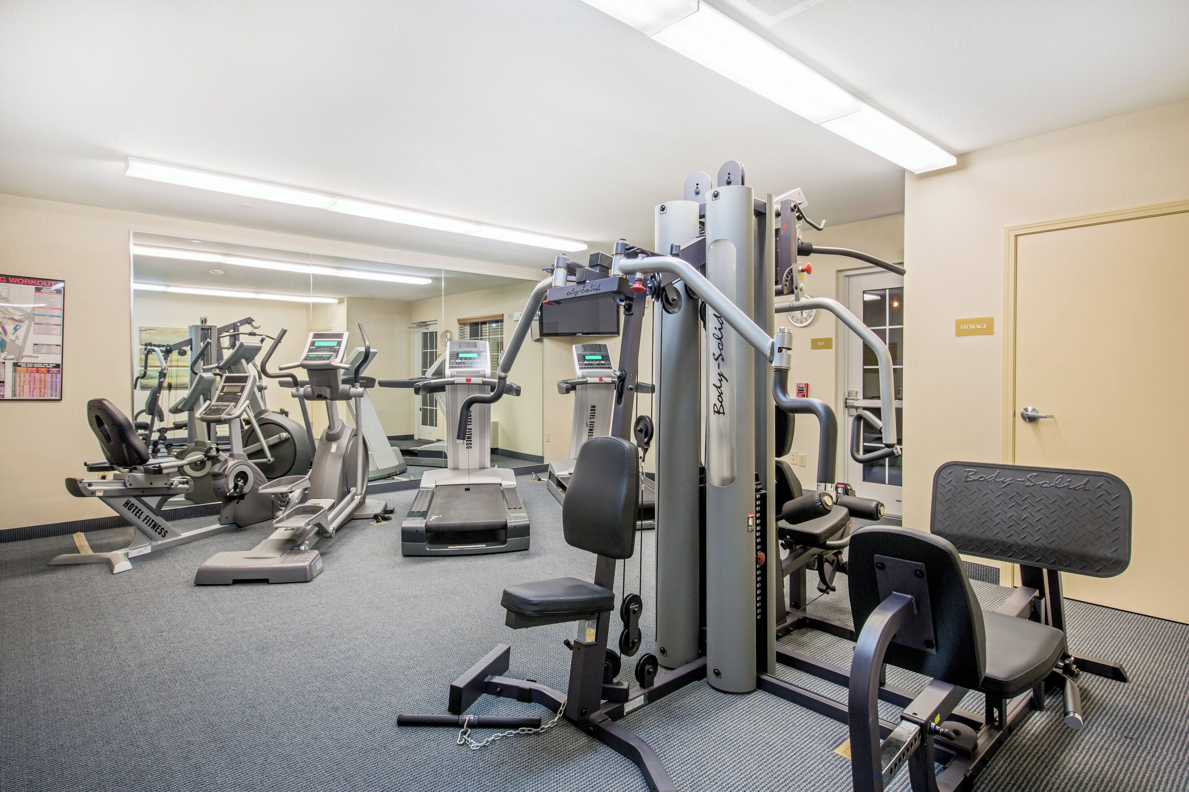 Fitnessbereich