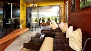 32-inch LCD TV with cable channels, TV, DVD player - The Green Golf Residence Condominium (Kathu)