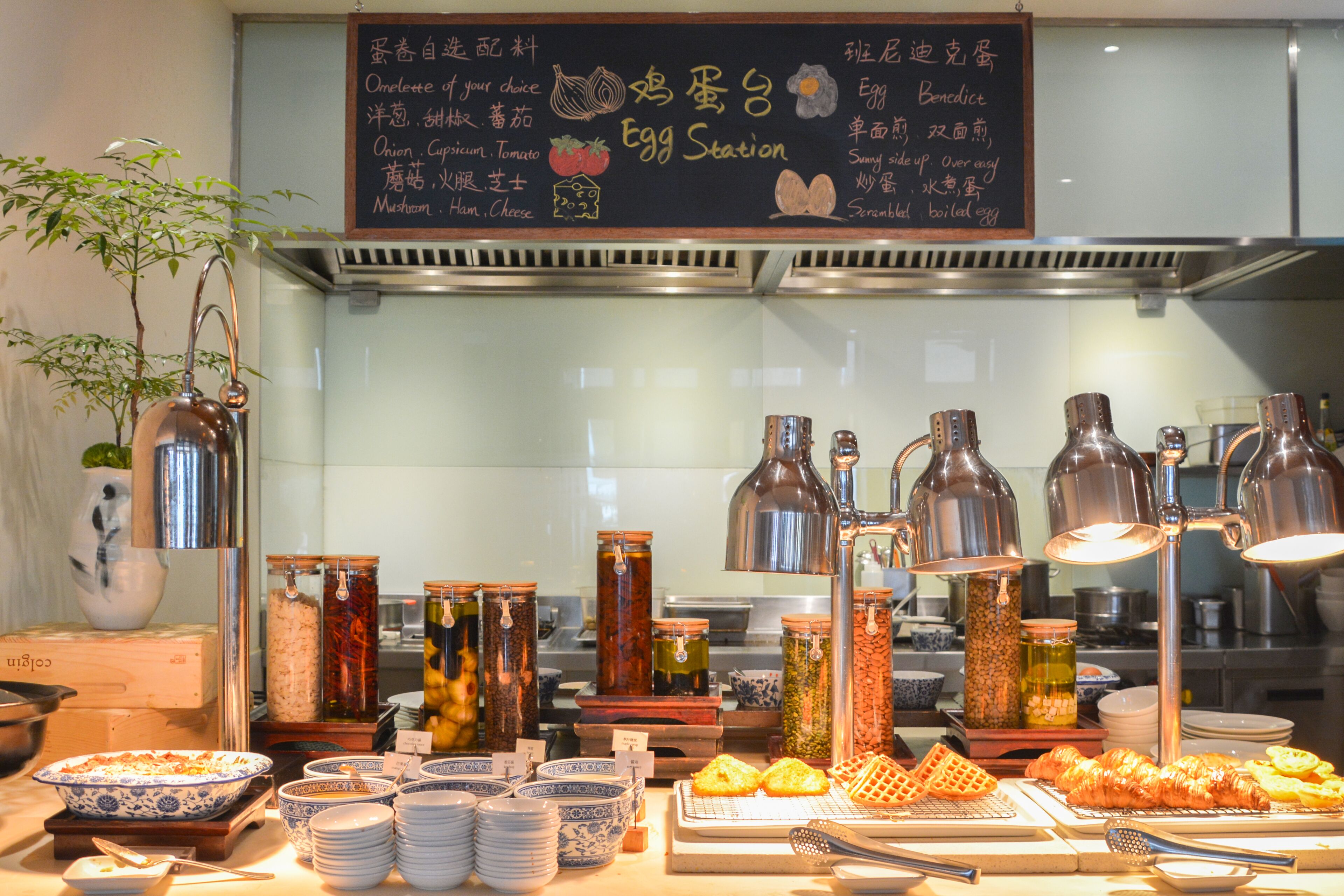 Desayuno buffet diario (CNY 196 por persona)