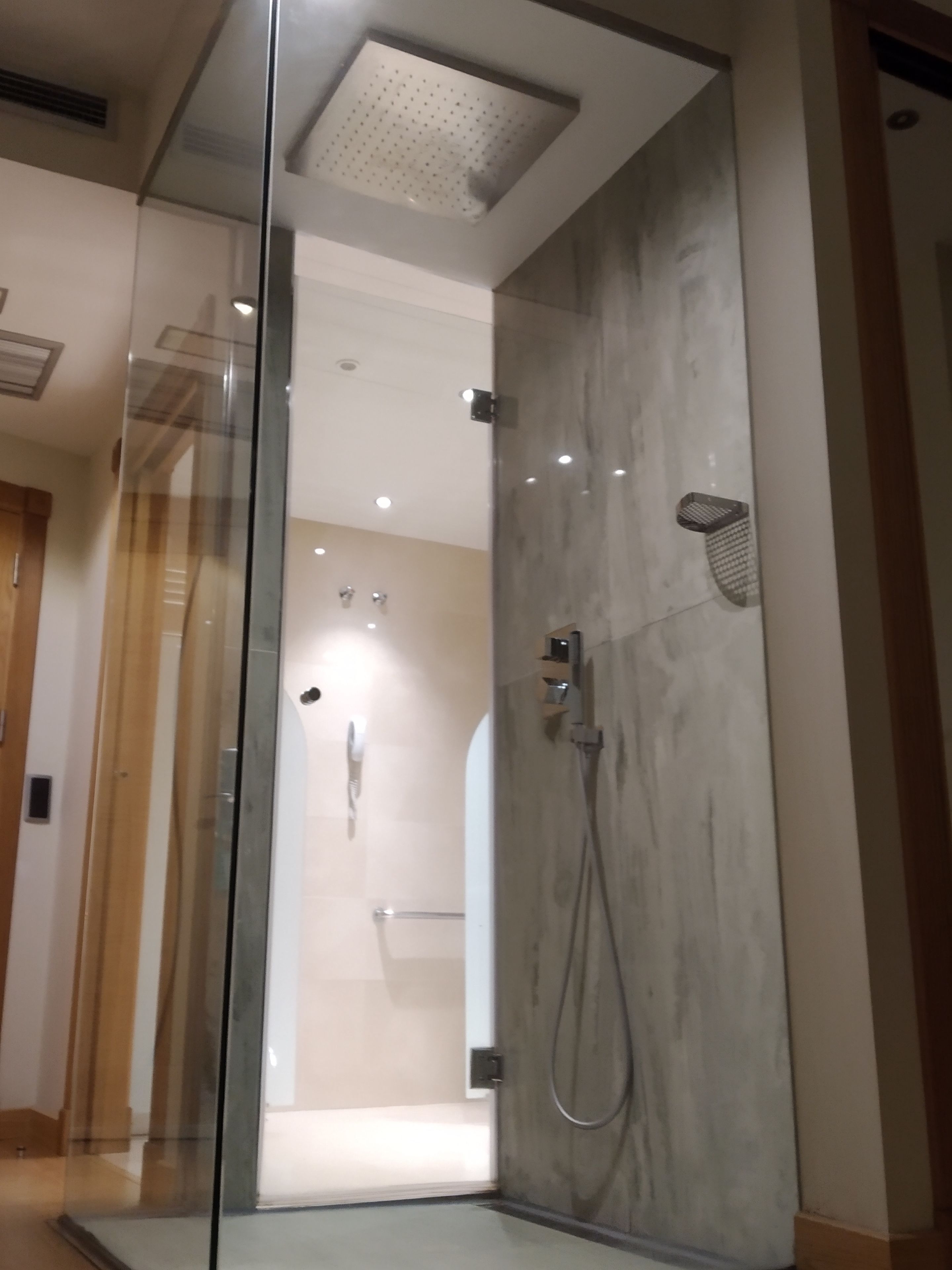 standard double room single use | bathroom | shower, free toiletries, hair dryer, bidet