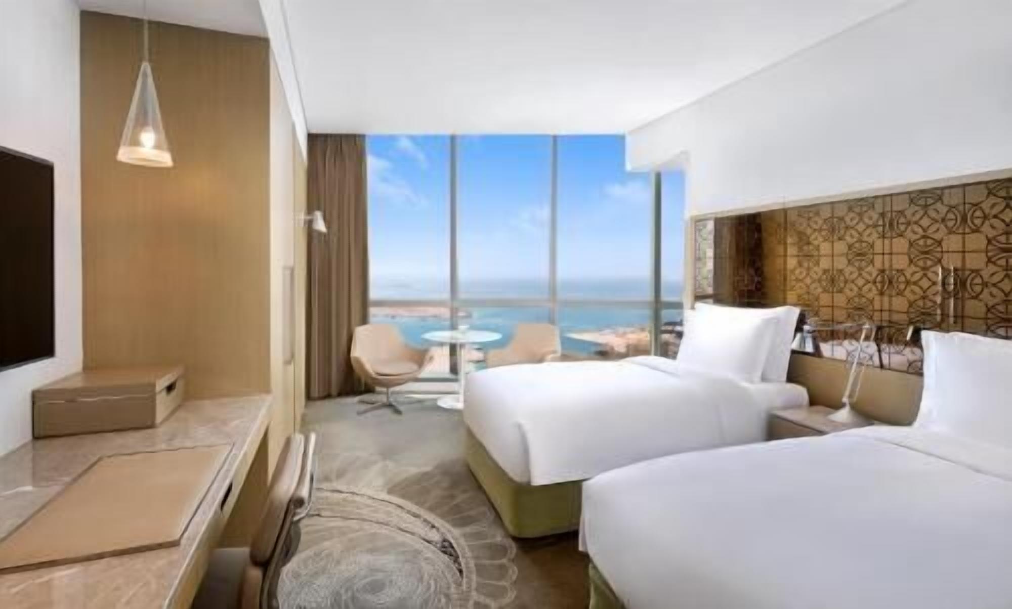 Premium bedding, down comforters, memory foam beds, minibar