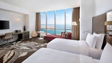 Twin Grand Premier Room | 1 bedroom, premium bedding, down comforters, memory foam beds