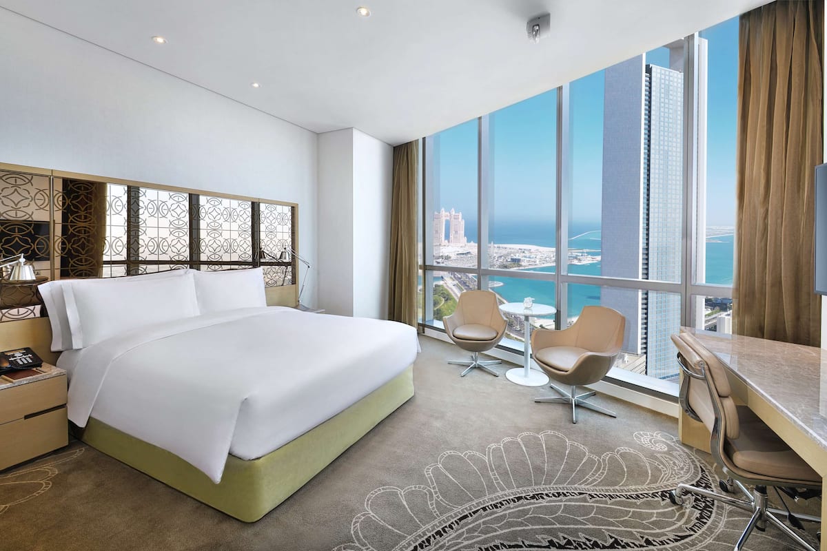 superior room, 1 queen bed, accessible, sea view | 1 bedroom, premium bedding, down duvets, memory-foam beds