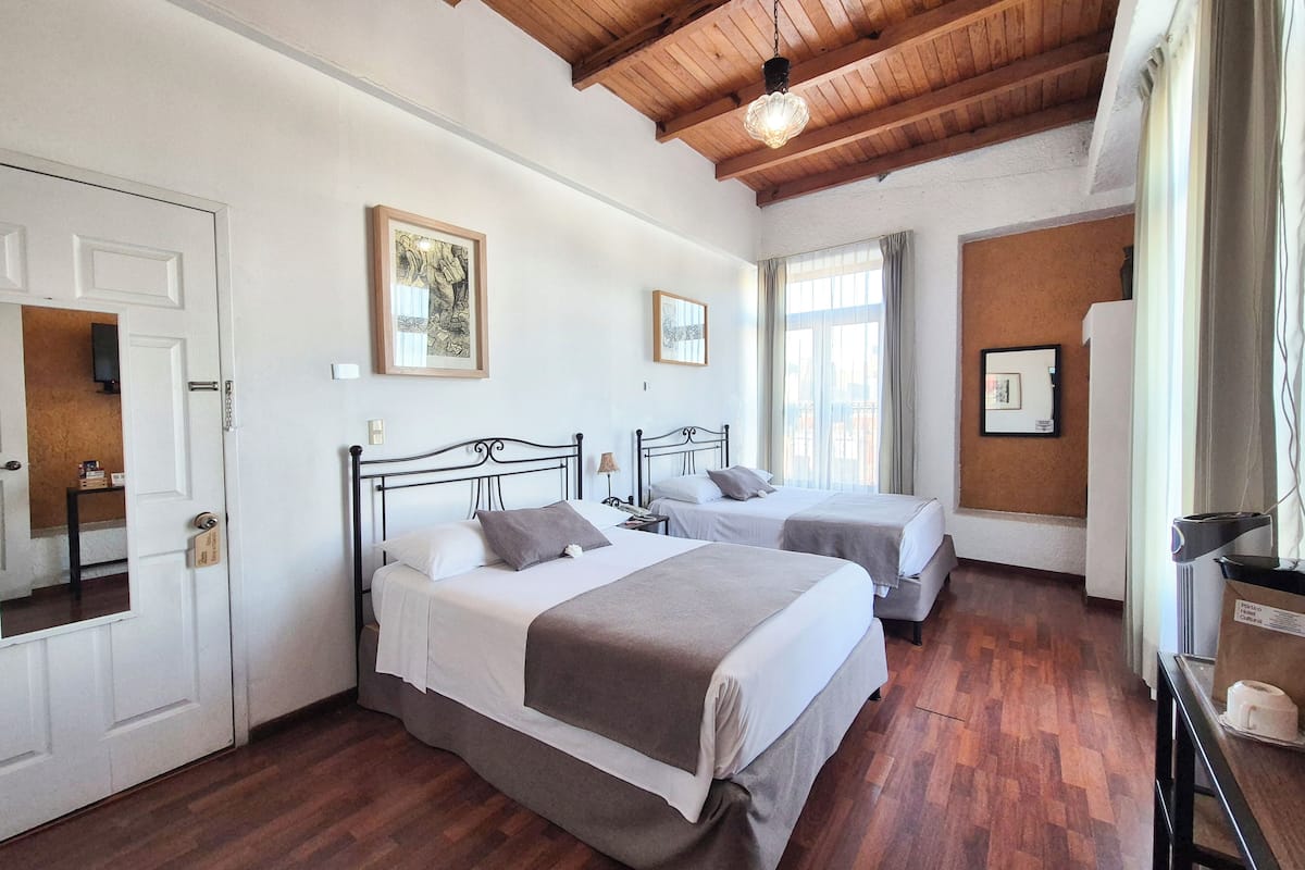 standard double room, 2 double beds | 1 bedroom, minibar, in-room safe, individually decorated