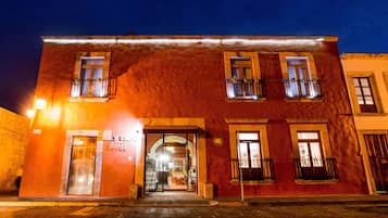 Front of property – evening/night
