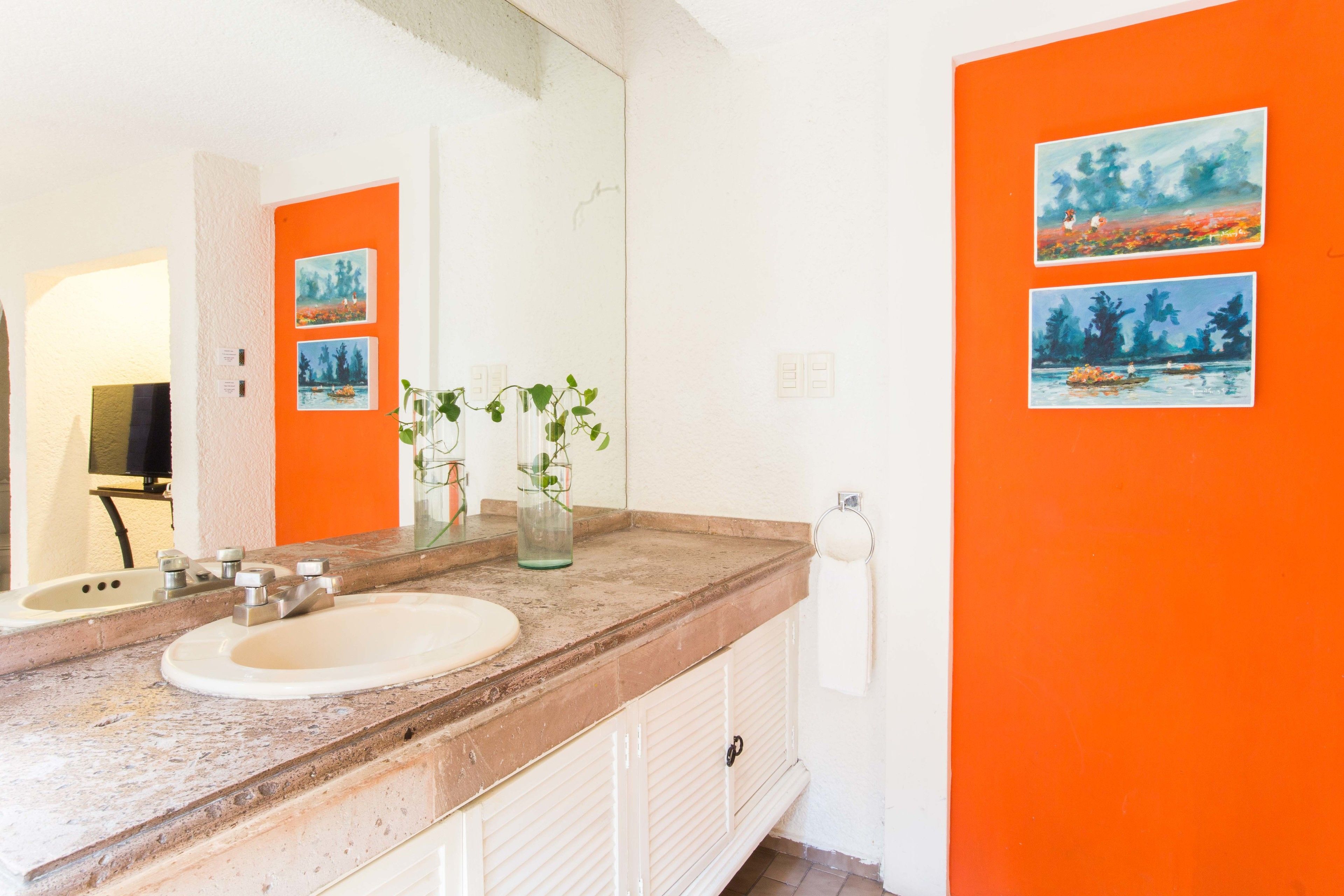 standard room, 1 double bed | bathroom sink