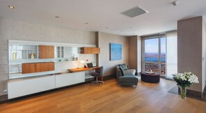 Penthouse, 4 Bedrooms | In-room safe, individually furnished, desk, blackout drapes