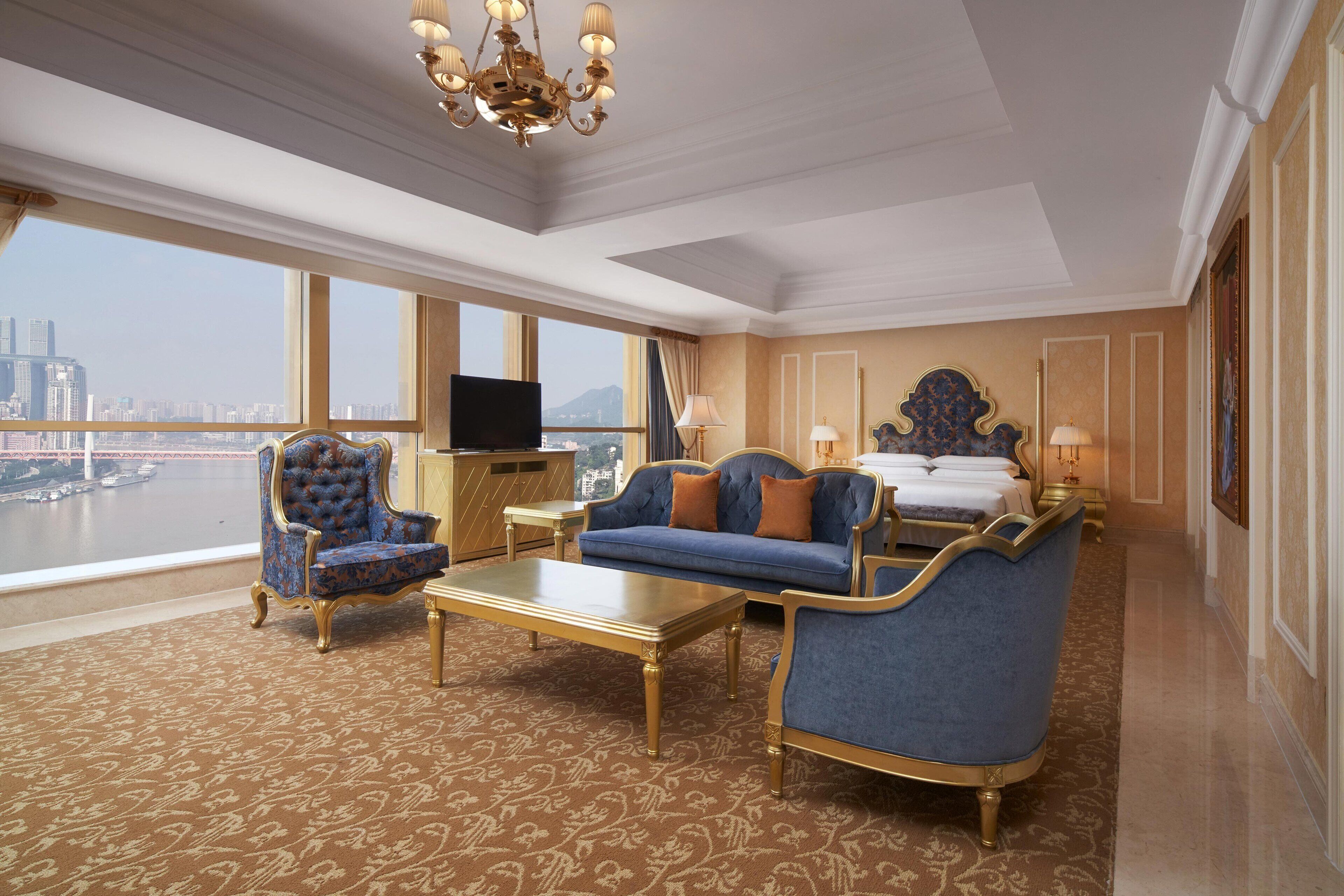 club studio, 1 king bed, river view | 1 bedroom, egyptian cotton sheets, premium bedding, down duvets