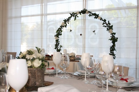 Indoor wedding
