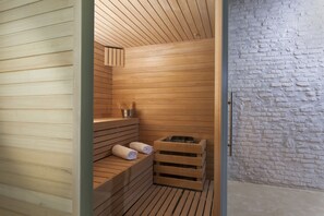 Sauna, tina de hidromasaje, baño de vapor y baño turco o hammam 