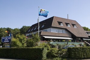 Voorkant van accommodatie