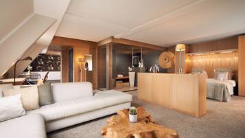 Wellness Loft | Couette en duvet d'oie, coffres-forts dans les chambres, bureau