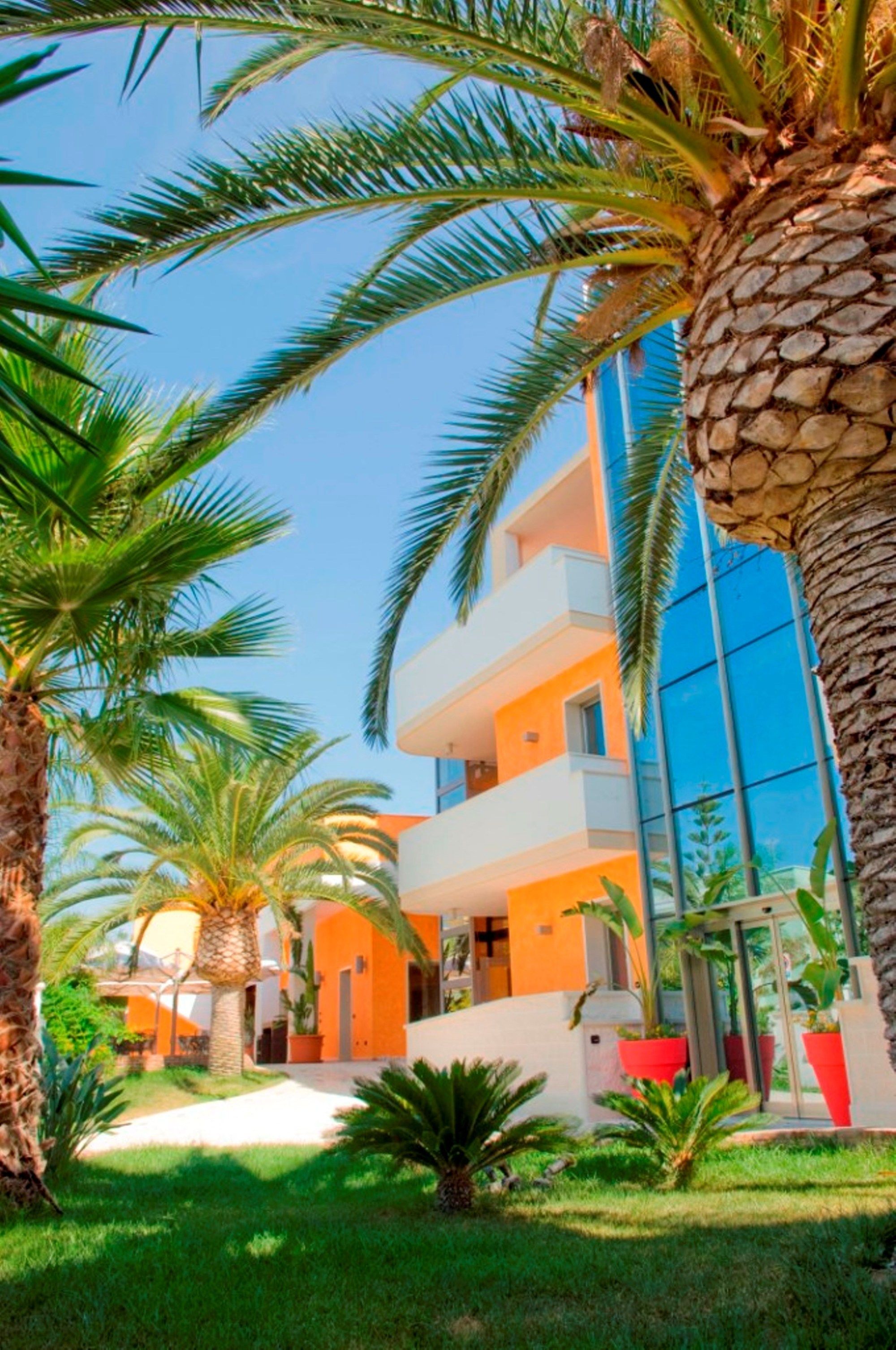 Voorkant van accommodatie