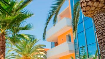 Façade de l’hébergement