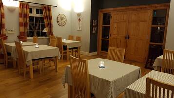 Free daily full breakfast