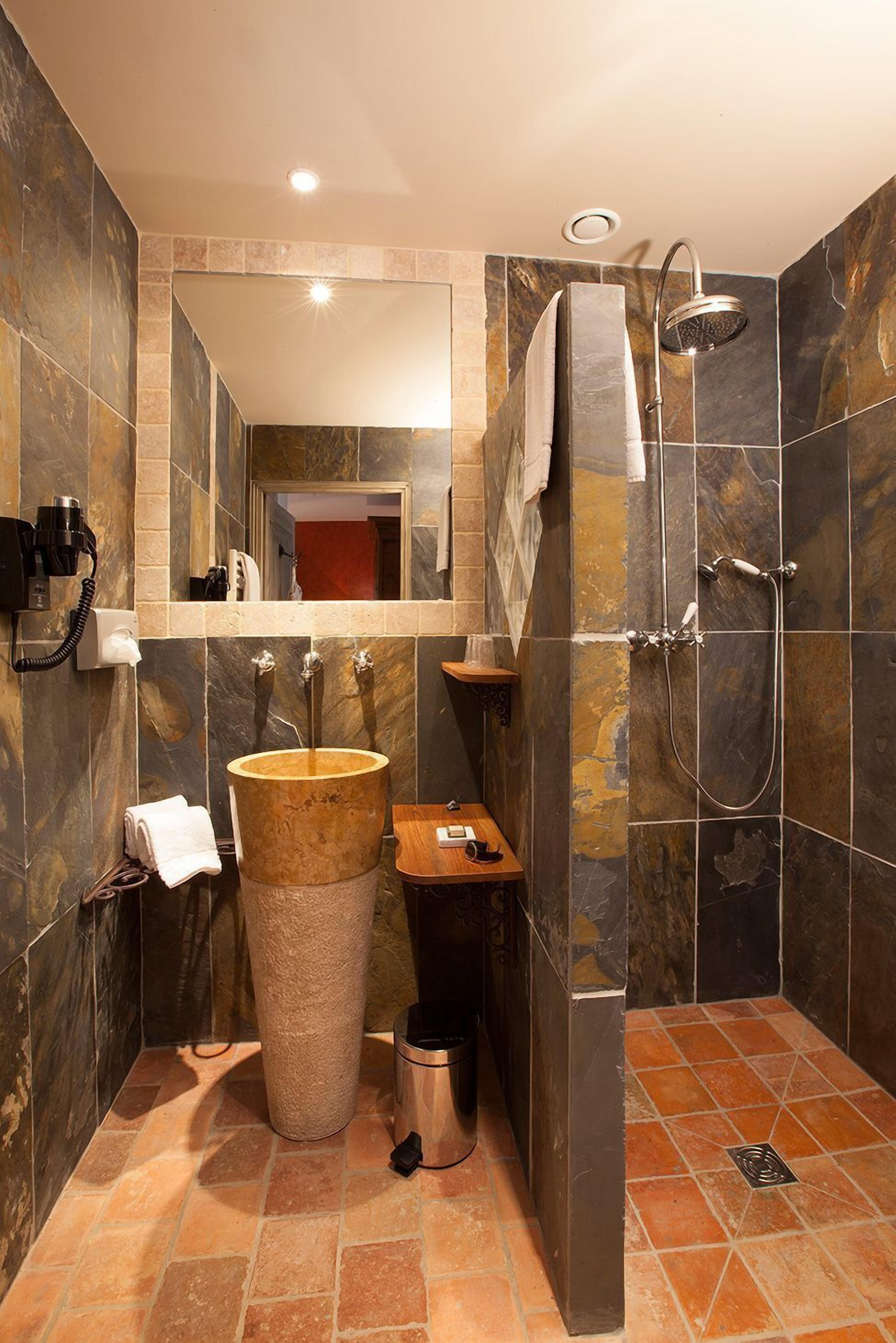 apartment | bathroom | hair dryer, towels