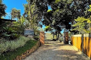 Entrada da propriedade