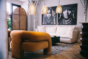 Sala de estar en el lobby