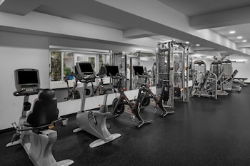 Fitness center at CODA Williamsburg