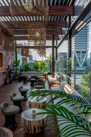 Rooftop terrace. CODA Williamsburg