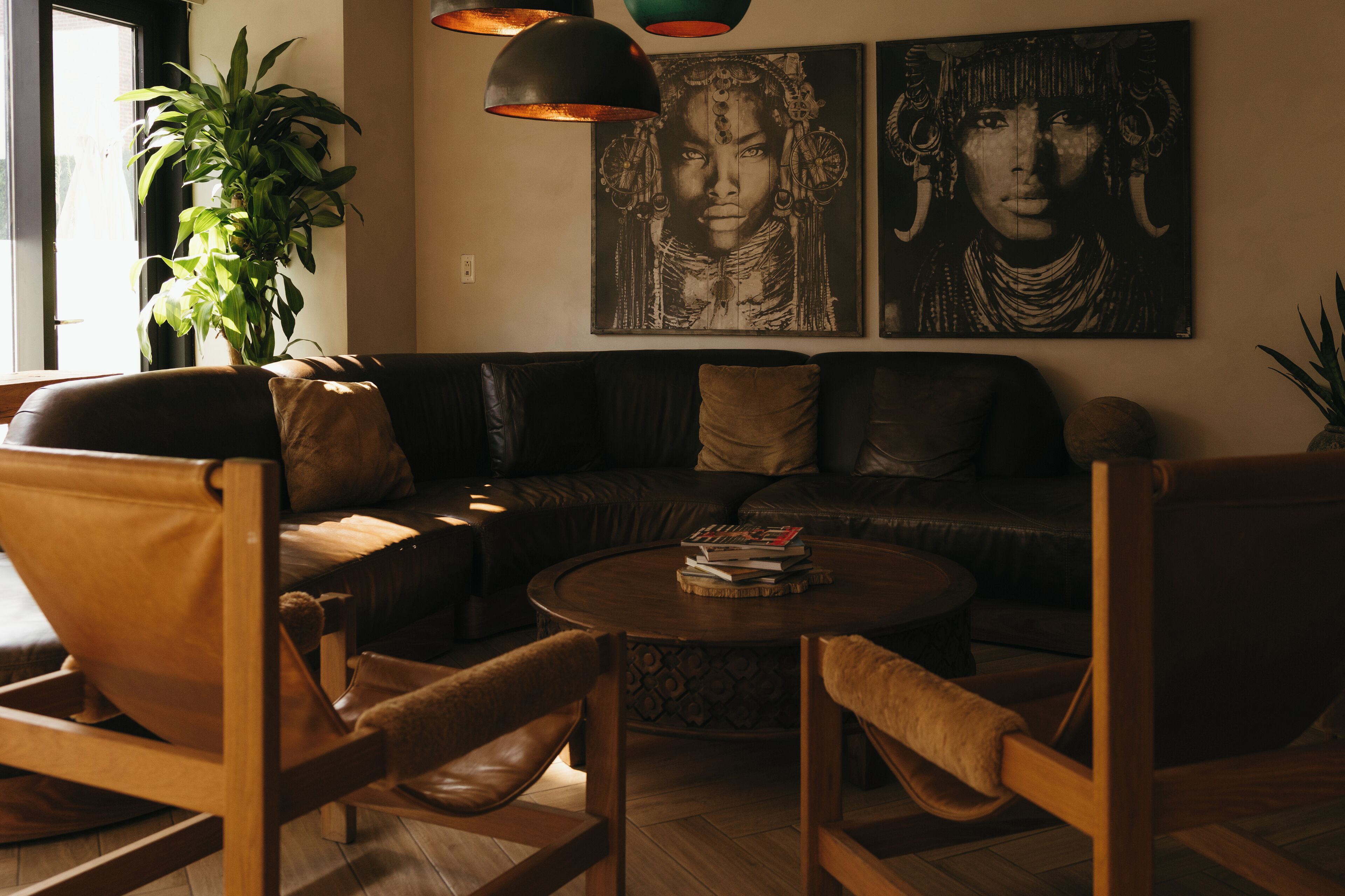 Zona de estar del vestíbulo