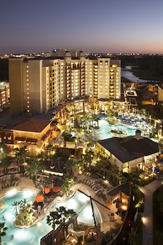 Hotel Exterior at Wyndham Grand Orlando Resort Bonnet Creek