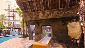 Toboggan aquatique