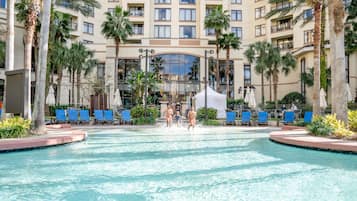 5 Außenpools, Cabañas (gegen Gebühr), Liegestühle