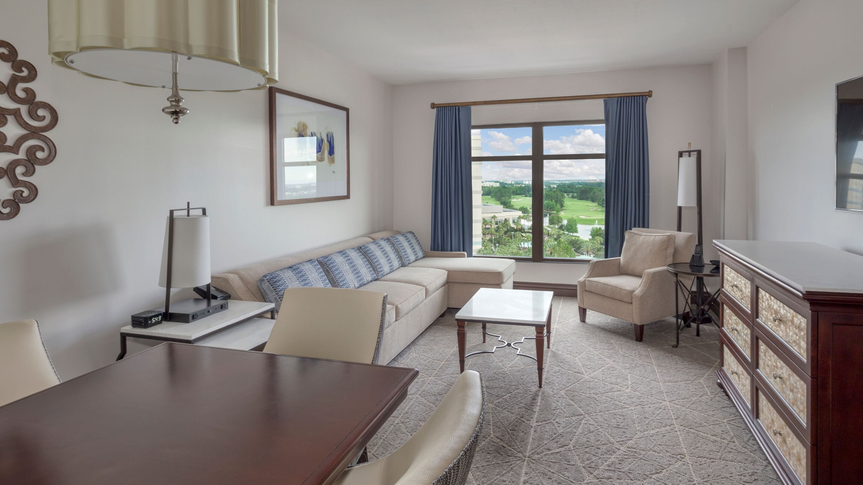 Premium bedding, pillow-top beds, in-room safe, desk