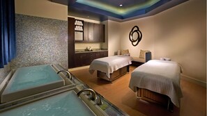 Salas de tratamiento para parejas y baño de vapor 