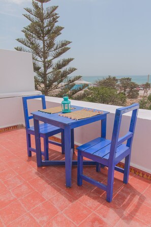 Basic Room, Terrace, Sea View | Balcony view - Auberge du Marabout (Sidi Kaouki)