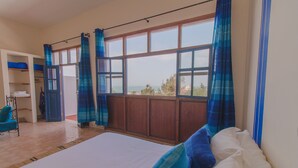 Basic Room, Terrace, Sea View | Premium bedding, blackout drapes, iron/ironing board (on request) - Auberge du Marabout (Sidi Kaouki)