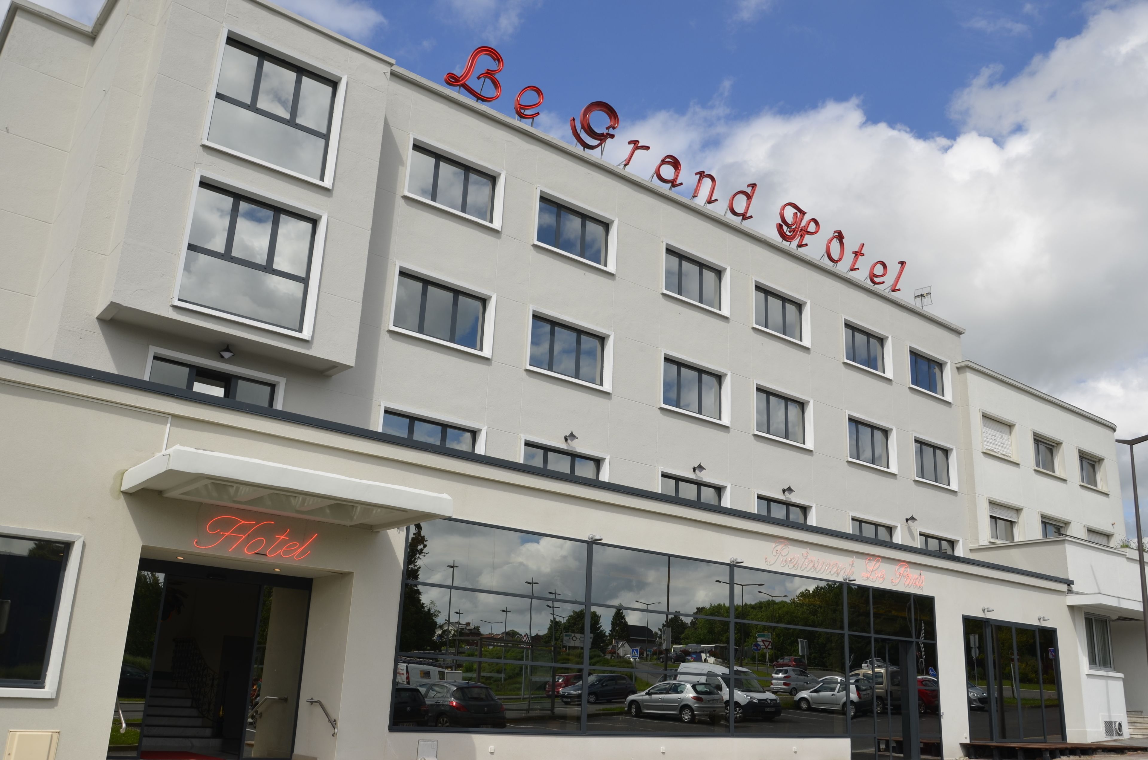 Façade de l’hébergement