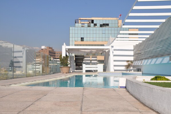 City view from property - Rentasuite (Santiago)