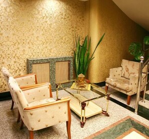 Sala de estar en el lobby