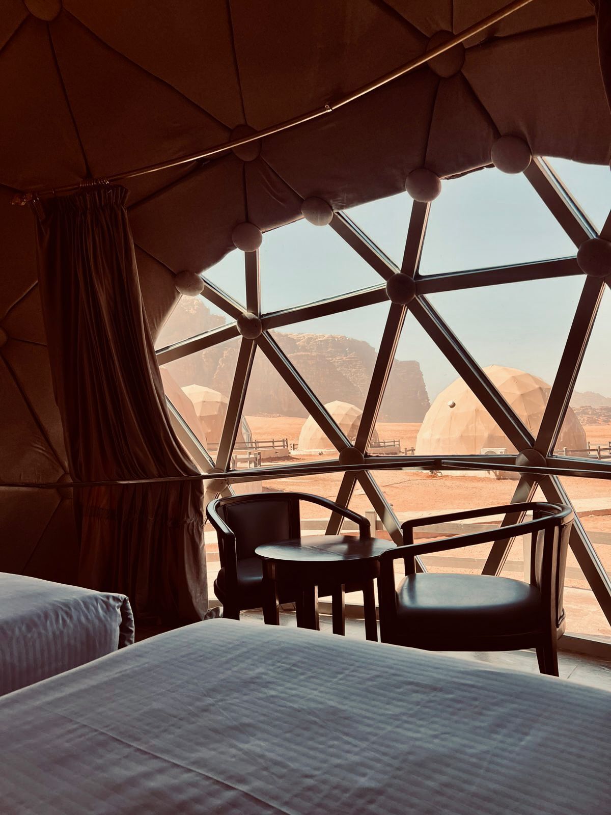 Habitación doble (Panoramic Double Bubble Tent) | Ropa de cama 