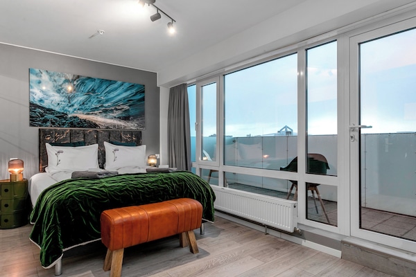 Doppia Standard, balcone (or view) | Biancheria da letto di alta qualità, copriletto in piuma