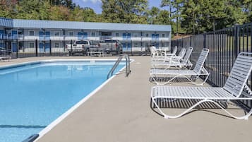Seasonal outdoor pool