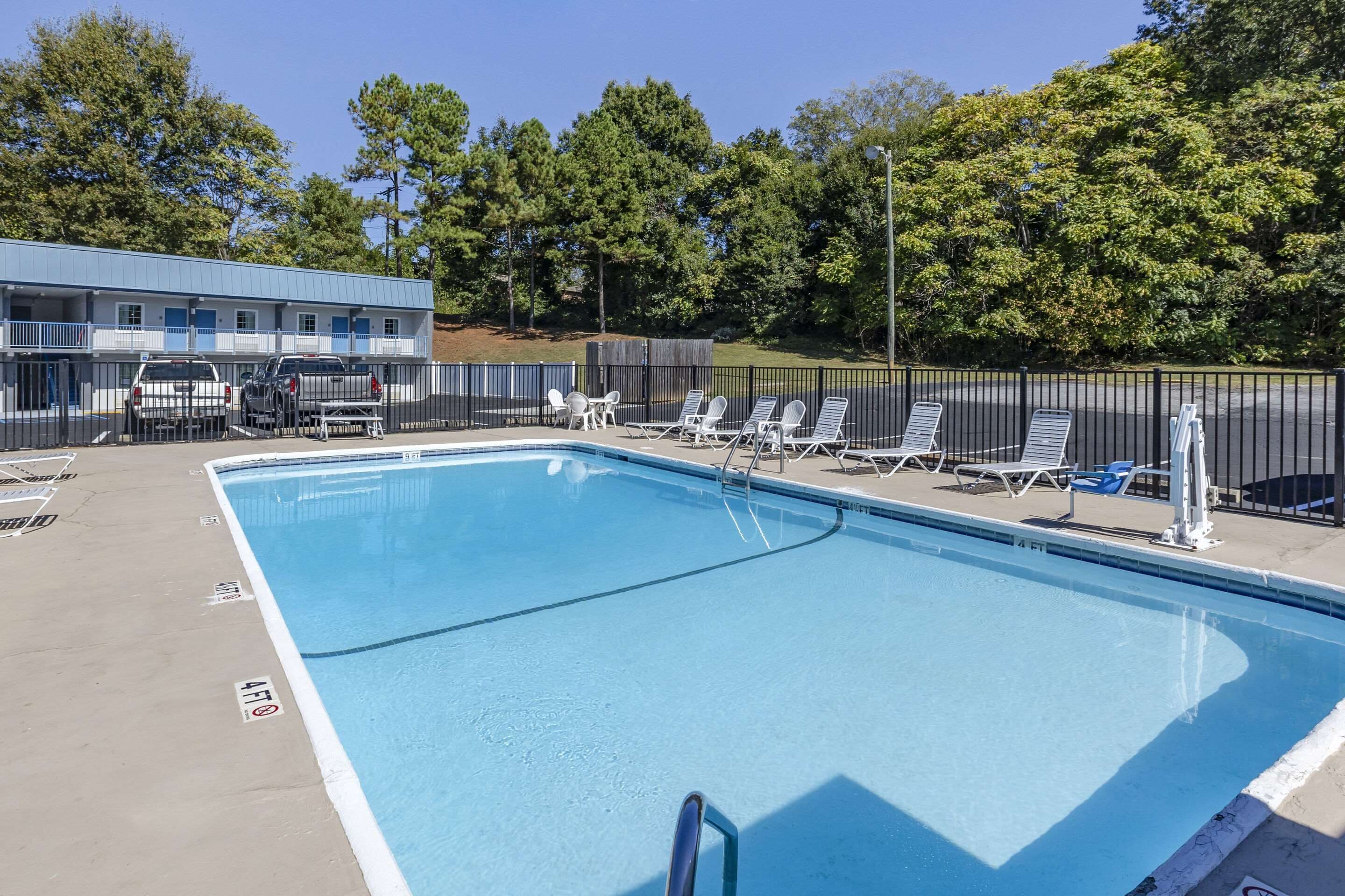 Seasonal outdoor pool