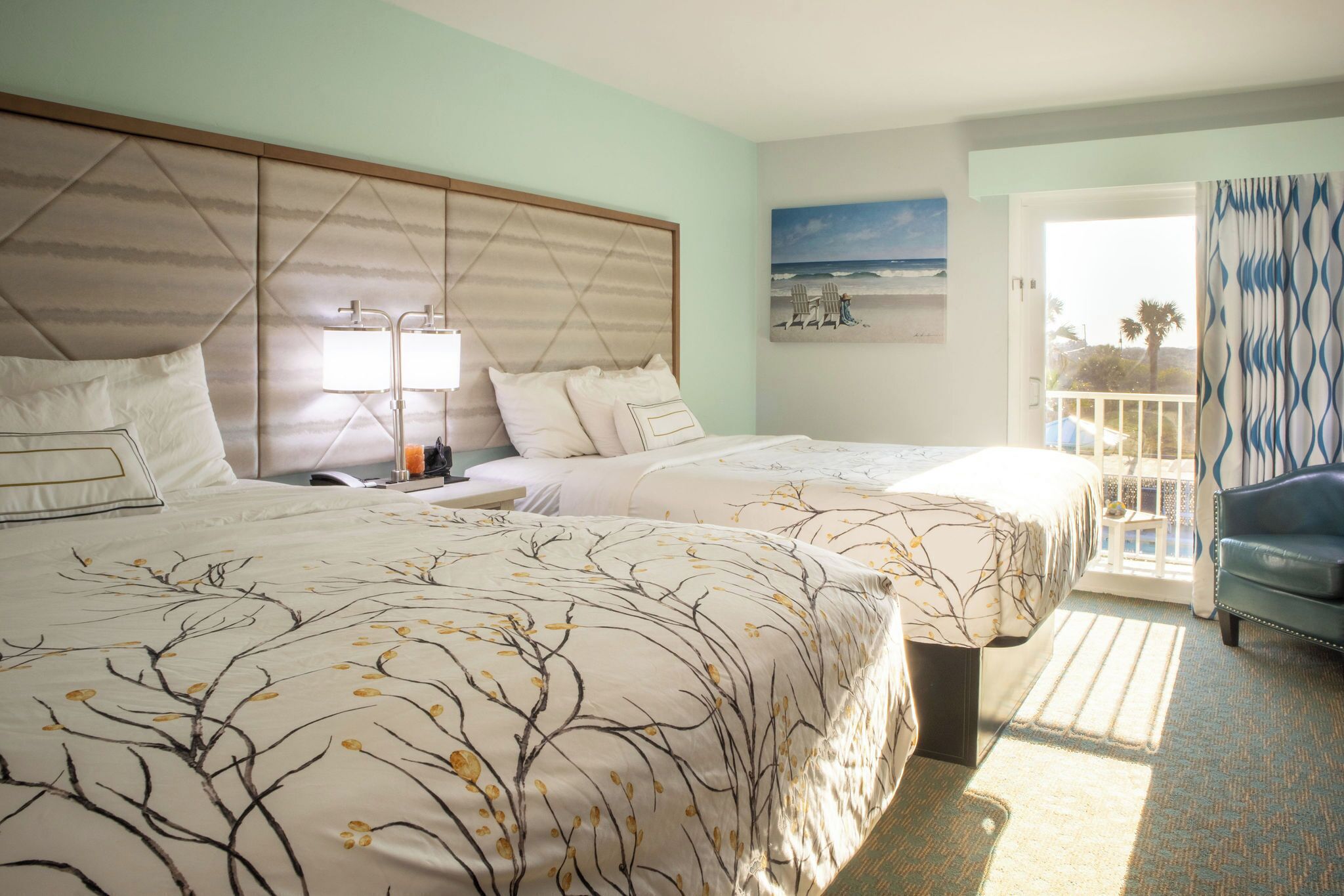 Frette Italian sheets, premium bedding, Tempur-Pedic beds, soundproofing