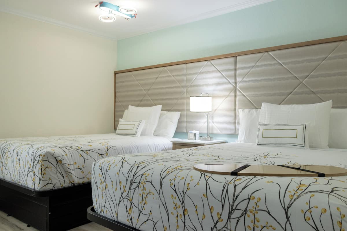 Frette Italian sheets, premium bedding, Tempur-Pedic beds, soundproofing