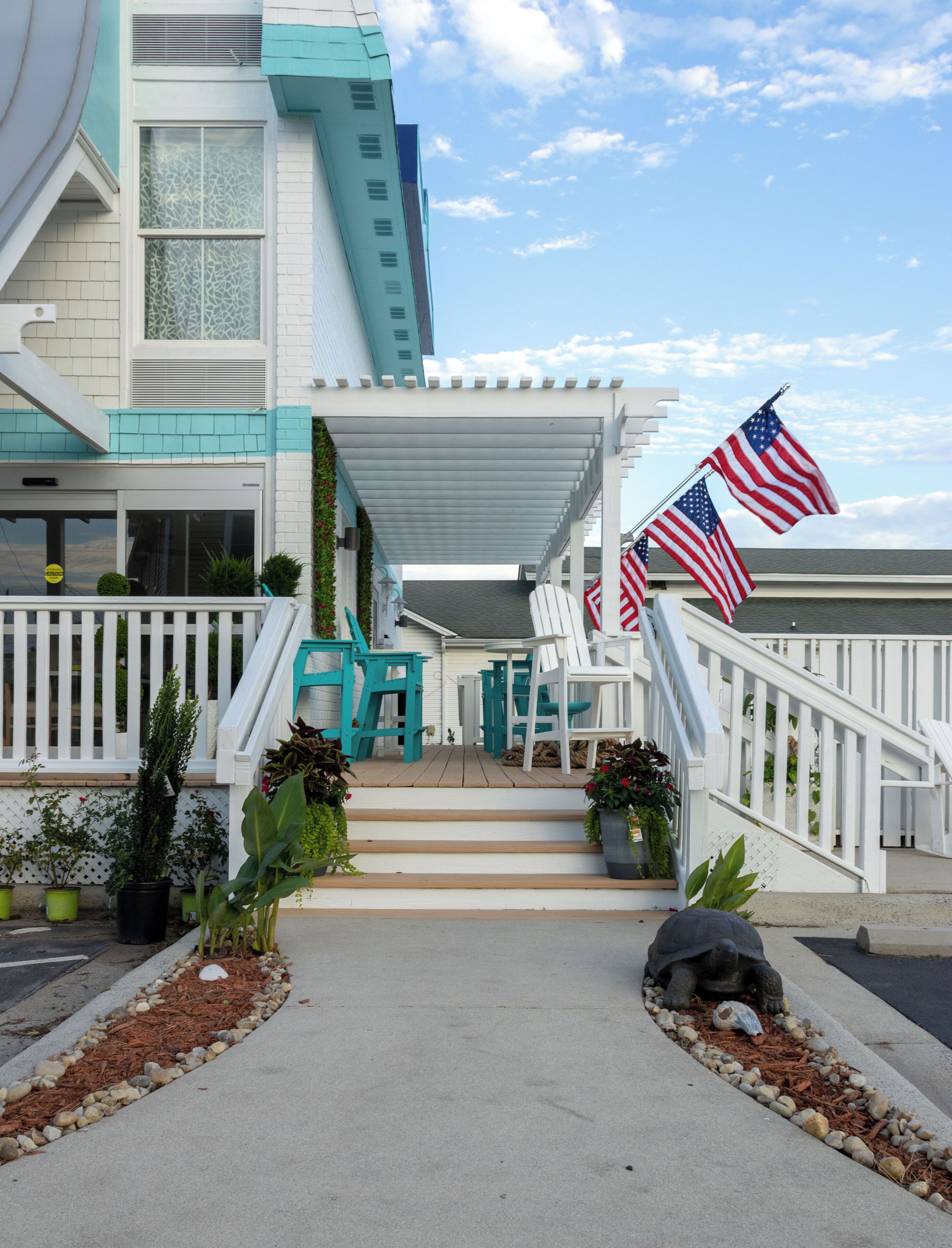 Fachada de la propiedad